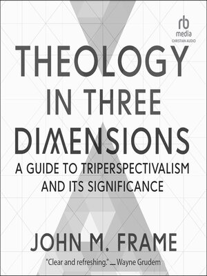 cover image of Theology in Three Dimensions